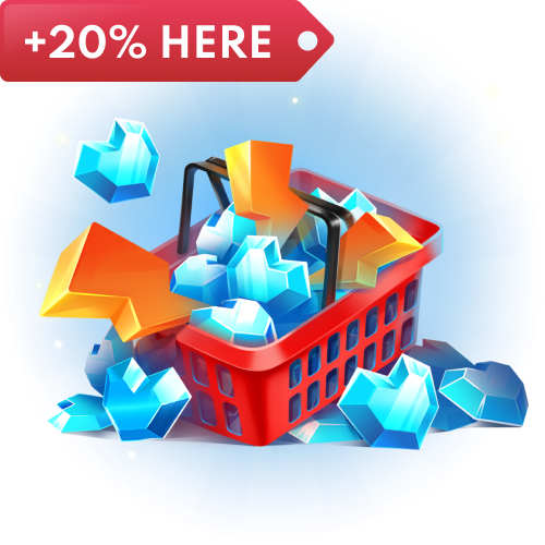 120000 Gems