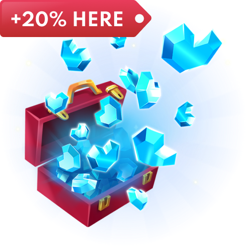 15500 Gems
